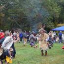 The powwow featured many dances. 