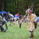 Wamponoag and other tribal dancers perform at the powwow. Photos by Kat Sheridan