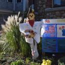 The Cultural Center scarecrow. 