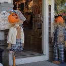 Some scarecrows were cuter, like these children ones at Folia. 