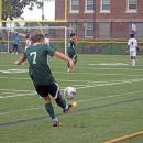 Brayden Mitchell passes the ball. 