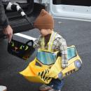 Reed (18 months) gets some candy. 