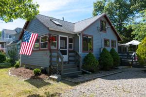 Front entrance and deck
