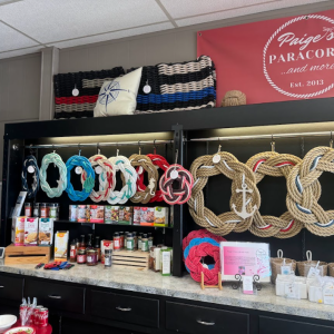 Some of the goods available at Paige's Paracord and More.
