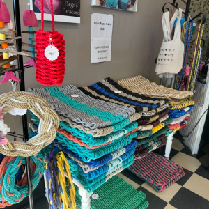 The floormats at Paige's Paracord and More. 