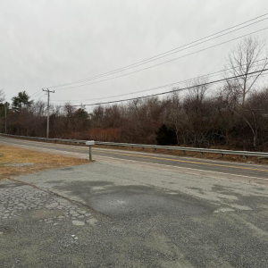 Part of the land where Sherbrooke Farms would be built, as seen from Dartmouth Orchard.