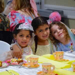Dani Semedo, age 6, Kehlani Semedo, age 5, and Camila Sovik, age 6 pose for a photo.
