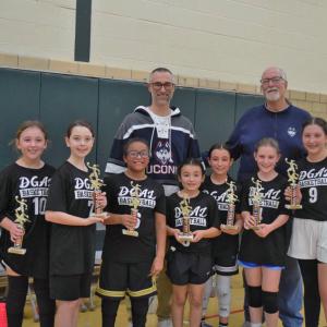 The fourth and fifth grade UConn team.