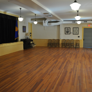 The grange hall. Source: The Dartmouth Grange