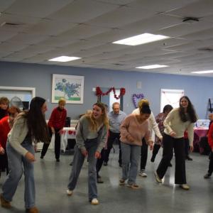 Everyone seemed to have fun dancing. 