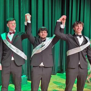 Peter Quinn, Gabriel Fernandes and Slade Bertalotto pose after winning. Photos by Kat Sheridan
