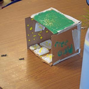 A trap with some leprechaun footprints.