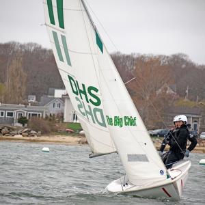 Sam Sperry and Lucas Prout practice. 