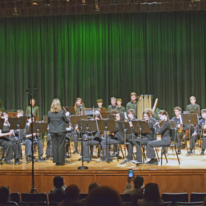 The Dartmouth band. Photos by Kat Sheridan
