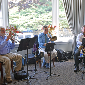 The live band. 