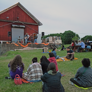The live band Interzone performs for the crowd. Photos by Kat Sheridan