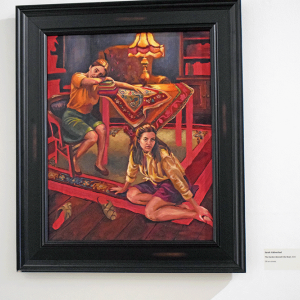 A painting by Sarah Valinezhad. 