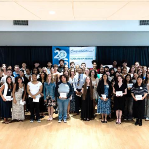 All of the 124 winning students. Source: Patti Rego