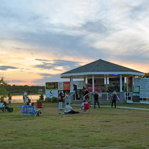 "That 80s Band" kicked off the Summer Concert Series. Photos by Kat Sheridan