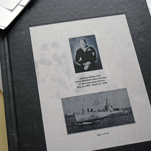 The book written by Enos' friend Tom. 