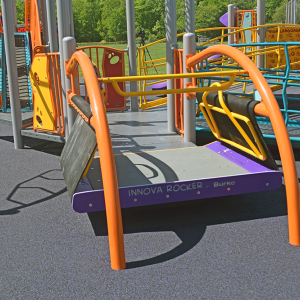 An accessible feature for wheelchair users. 