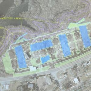 An aerial shot of the proposed design. Source: Damien Dmitruk