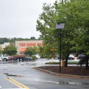 A Flock camera in Home Depot. 