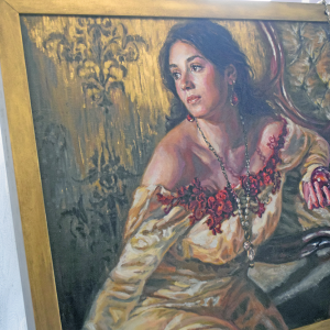 The featured painting in the show. 