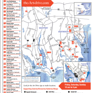 The map of the artists. Source: ArtDrive