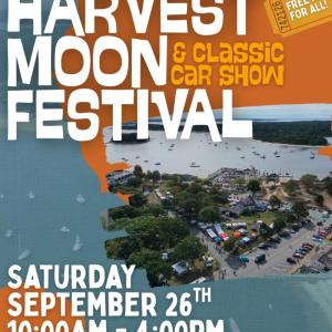 Harvest Moon Festival in Onset 9/26, 10 am - 4 pm, 1 Union Ave, Onset, MA 02558.
