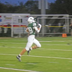 Dylan Pachico making the first touchdown. 