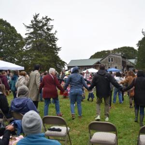 Members of the public were invited to a social dance. 