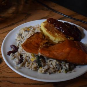 A traditionally inspired meal. 