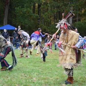 Wamponoag and other tribal dancers perform at the powwow. Photos by Kat Sheridan
