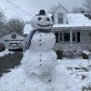 A gigantic snowman. Source: Kerry Ann