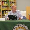 Chris Oliver speaking at a previous meeting. Stock photo. 