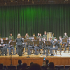 The Dartmouth band. Photos by Kat Sheridan