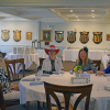 Marcella O'Connor, Donna Wildes, Brenda Connors and Pat Wisniewski get ready to party. Photos by Kat Sheridan