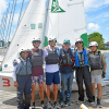 Gabby Sousa, Sam Sperry, Finn Sperry, Coach Fred Treffeisen, Evan Sargent and Evan Sargent. Photos by Kat Sheridan