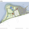 The plans including vegetation, parking and structures. Source: Dartmouth Community Media