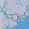 The path for the shared use path. Photos by Kat Sheridan
