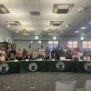 A majority of the new teachers with the School Committee. Photos by Kat Sheridan