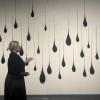 Anna Kristina Goransson talks about her art. Photos by Kat Sheridan
