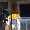 A scary scarecrow outside of Padanaram Outfitters. Photos by Kat Sheridan