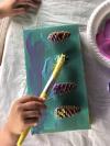Kids will dive into the exciting world of mixed media art