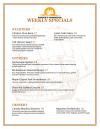 Warrens Harborview Specials