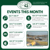 A calendar of events for the Wareham Land Trust in August, these text details can be read in the text of the post.