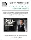 lectures, ghosts, legends